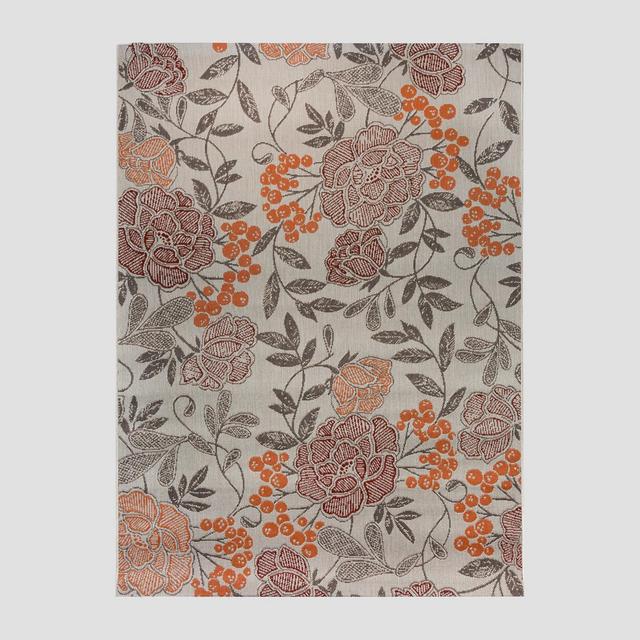 7' x 10' Vintage Floral Outdoor Rug Multi - Threshold™