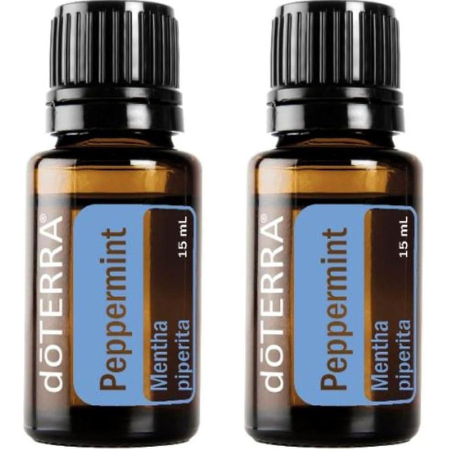 doTERRA Peppermint Essential Oil 15 ml by doTERRA, 2 Pack