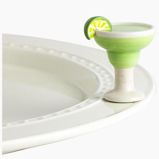 mini Margarita Ceramic Platter Ornament