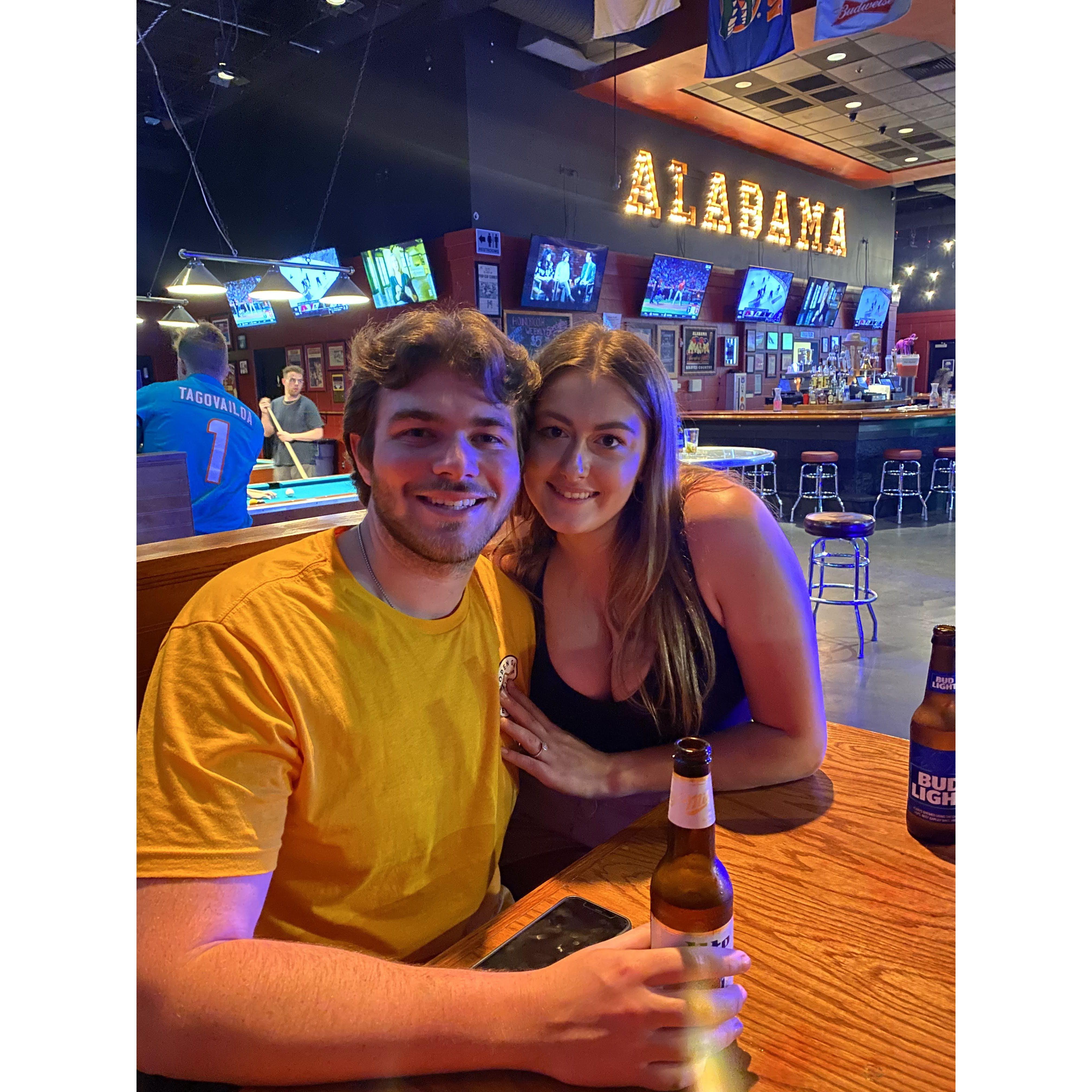 Another visit to Bama for Shane's 21st Birthday