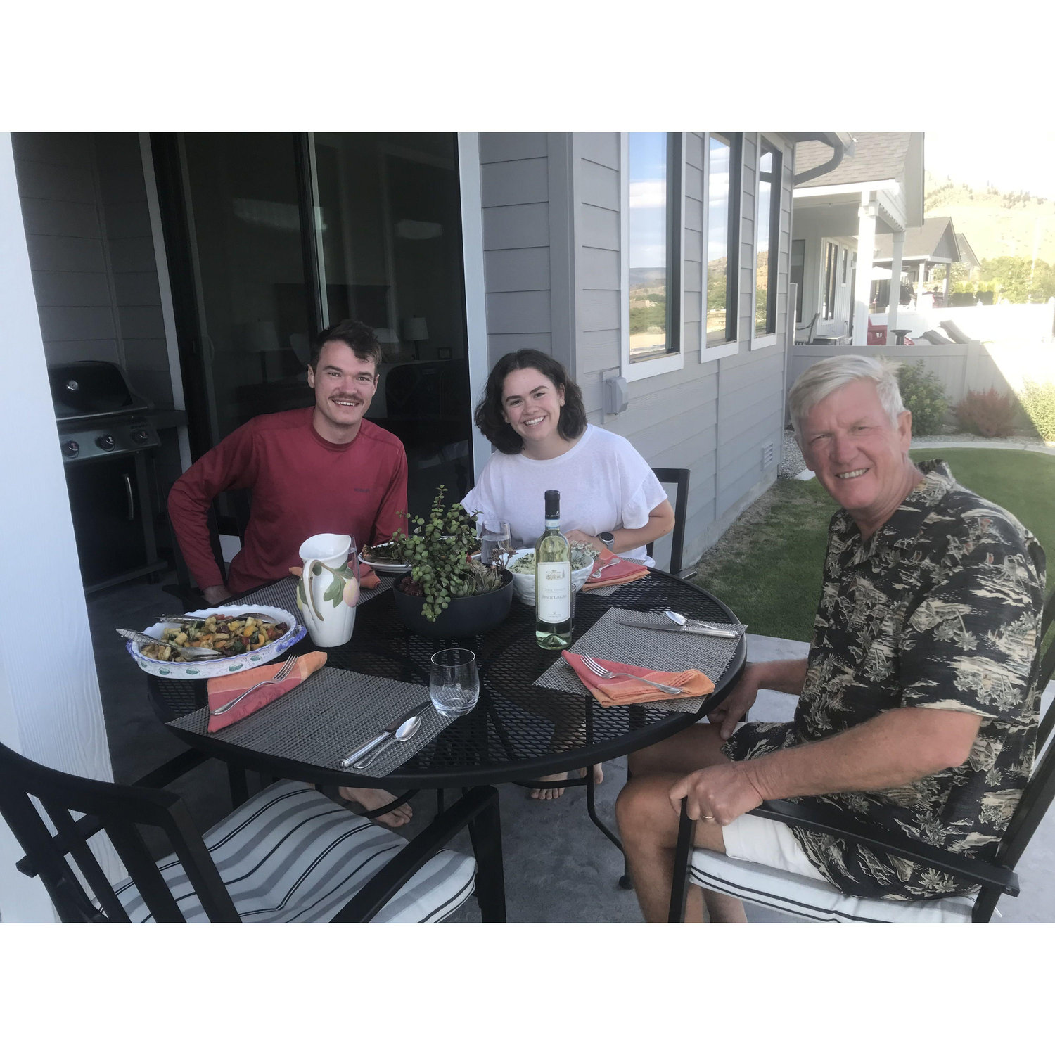 Always well fed at the Lane house!