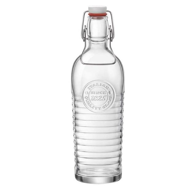 Italian Glass Water Pitcher
