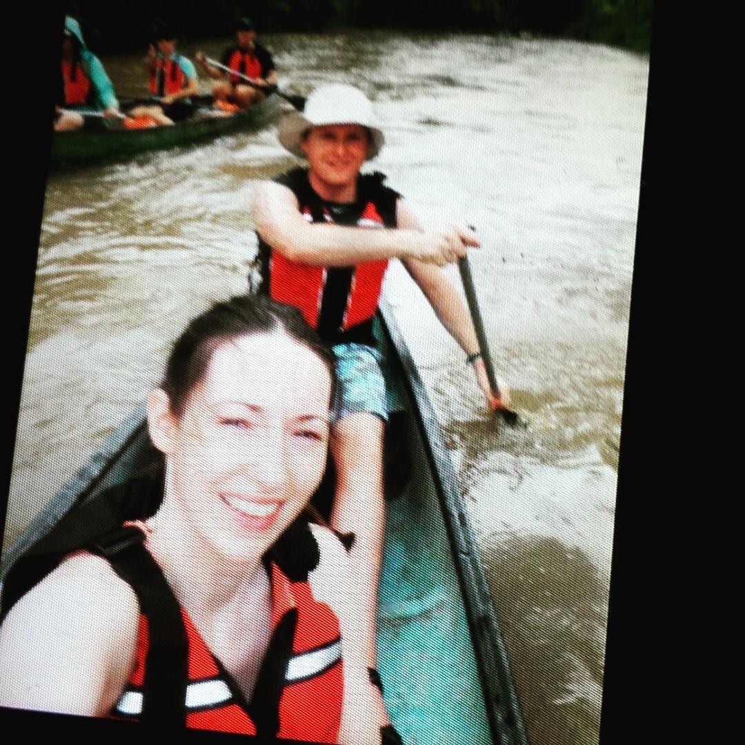 Canooing and Camping trip along the Belize River.