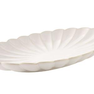The Pioneer Woman Colette Stoneware 14-inch Serving Tray, Cream