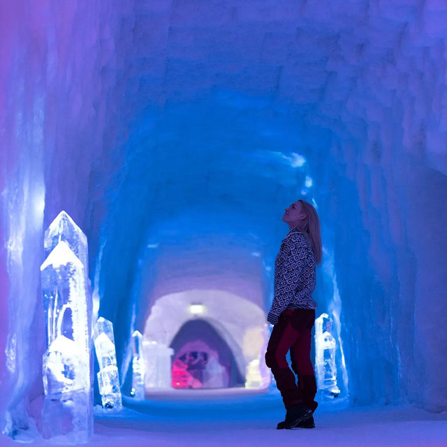 Stay in the Snow Hotel