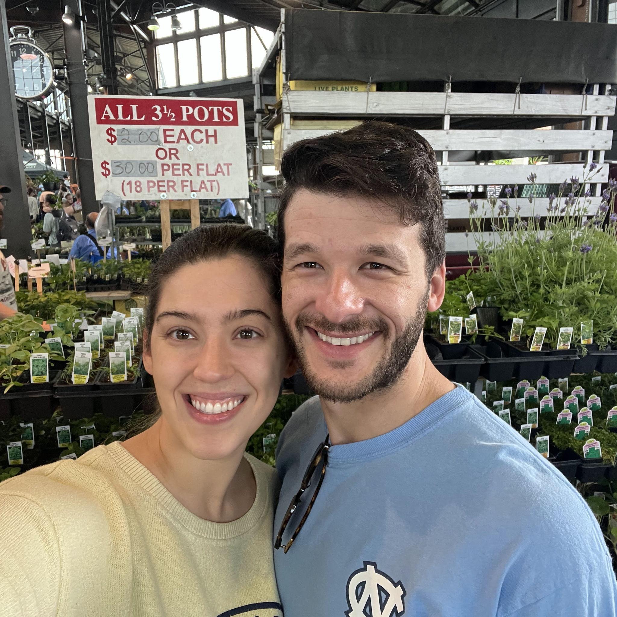 Our favorite place to be on a summery Saturday morning, the Eastern Market :)