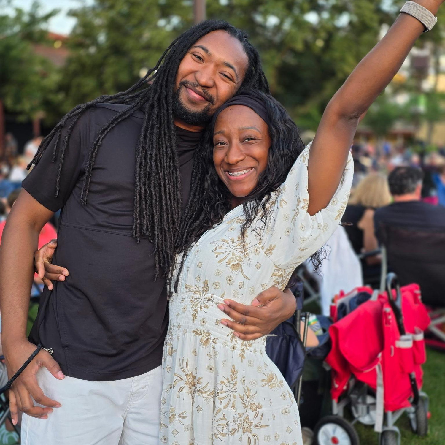 Our first John Legend concert together