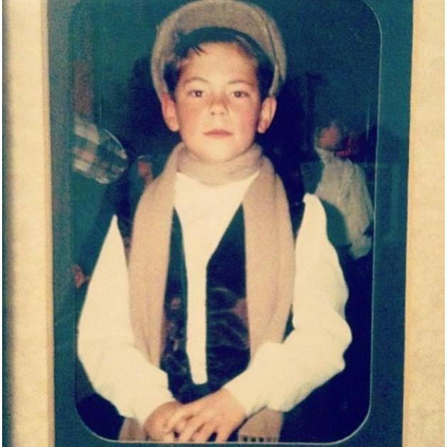 The groom. Already acting at age 6.