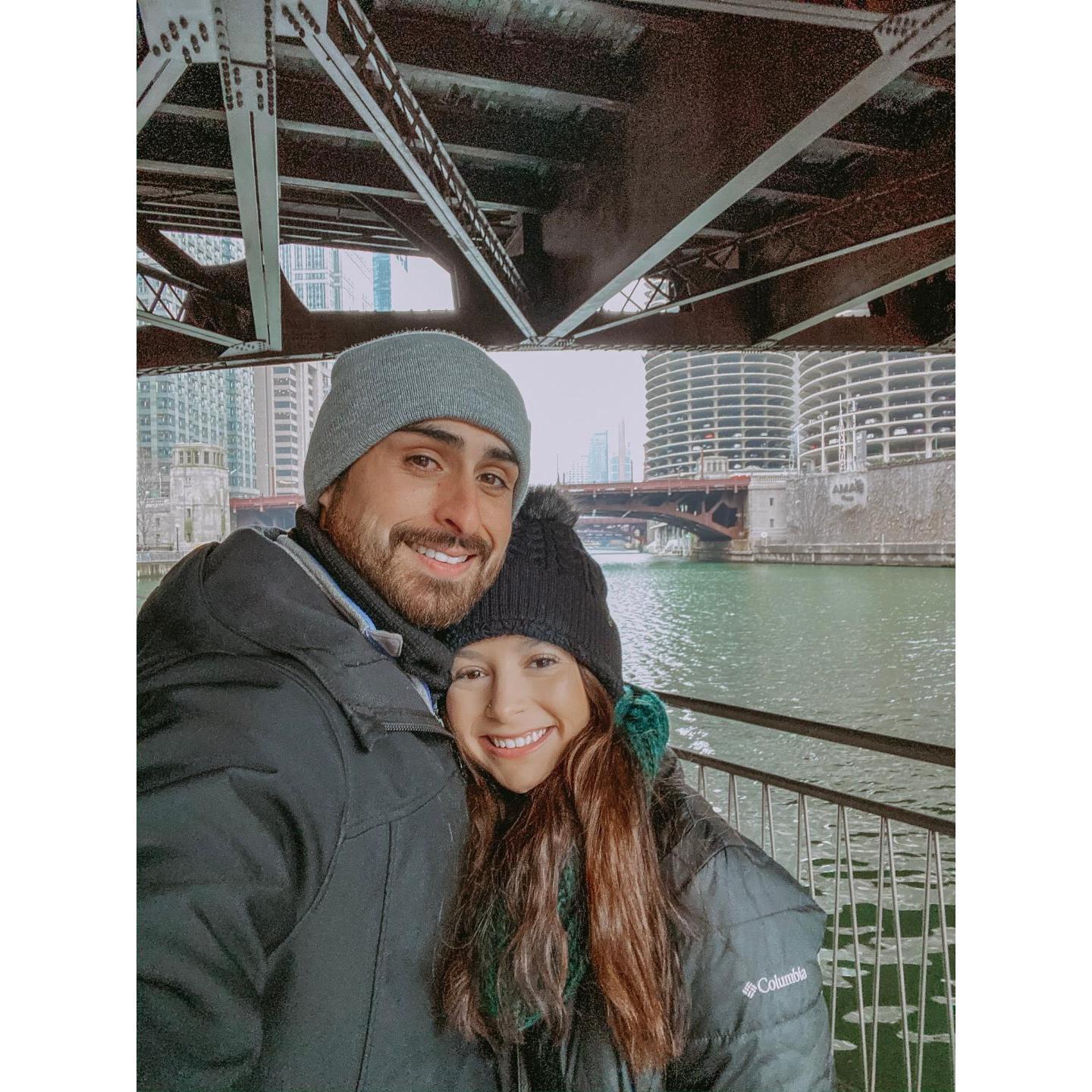 Visiting our favorite city, Chicago!