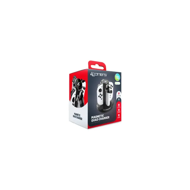 4Gamers Magnetic Quad Charger - Switch 2