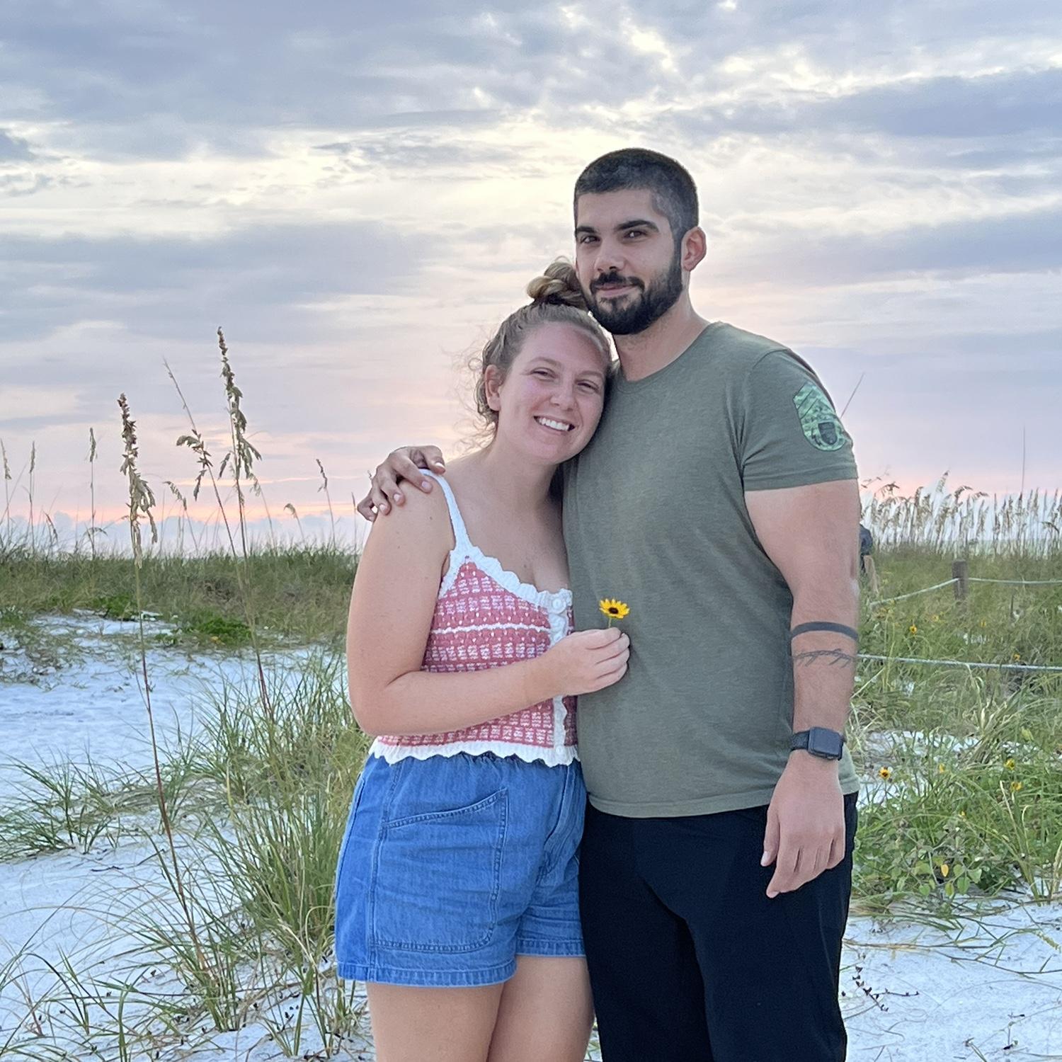 Chloe and Robert’s first trip taken over to St. Pete Beach!!