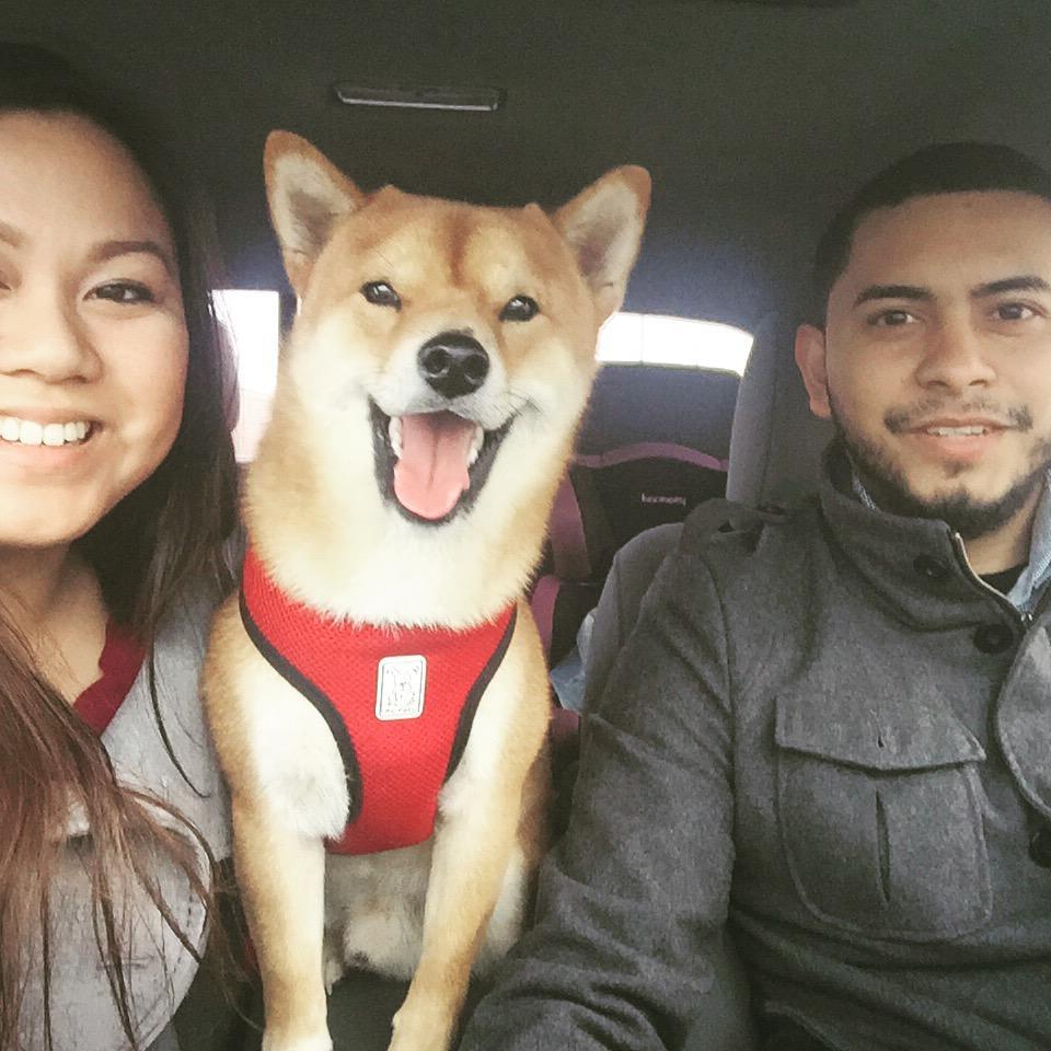 All smiles! April 2016.