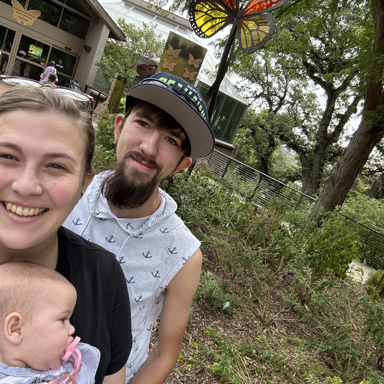 Going to see the Butterflies at the Zoo!