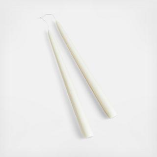 Dipped Taper Candle, Set of 2