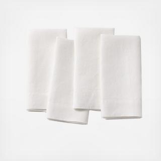 Simple Linen Napkin, Set of 4