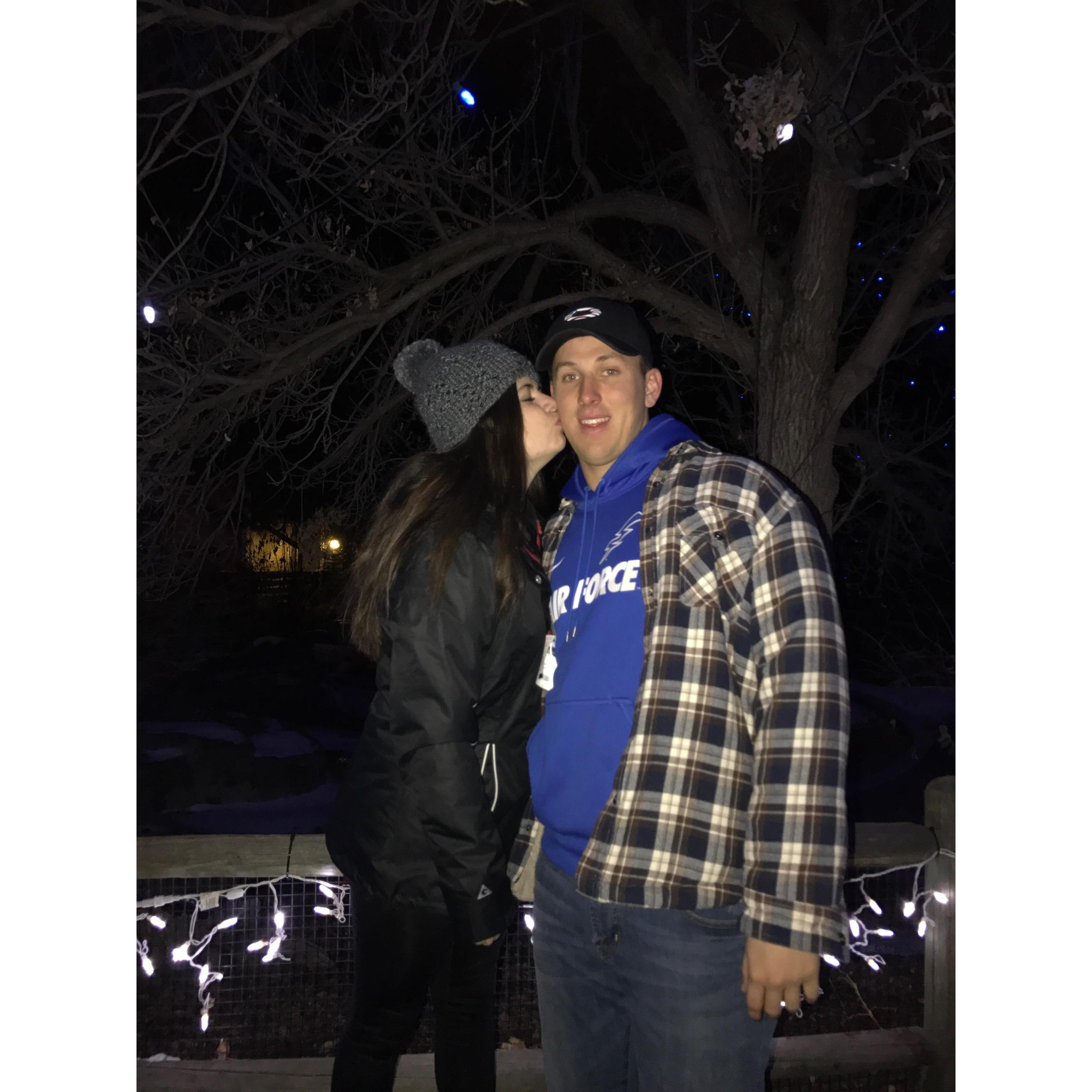 Second annual trip to Denver Zoo Lights
