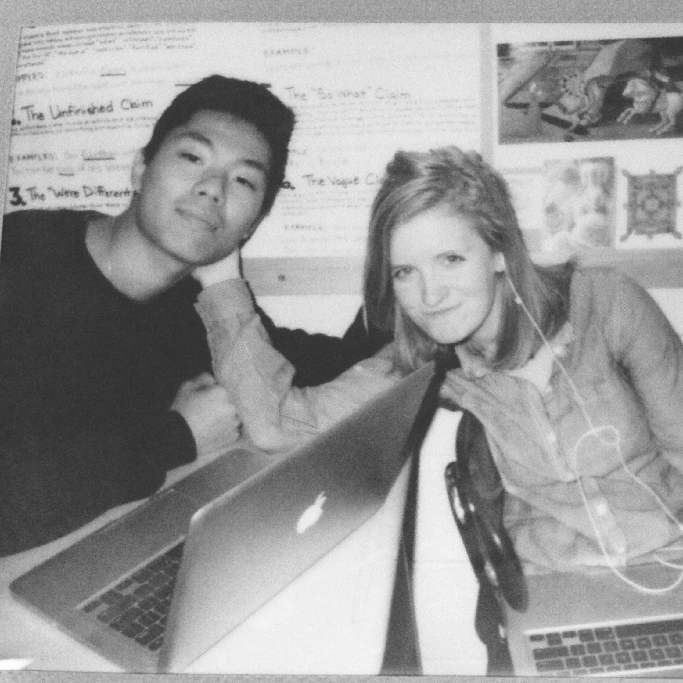 In class together during high school
