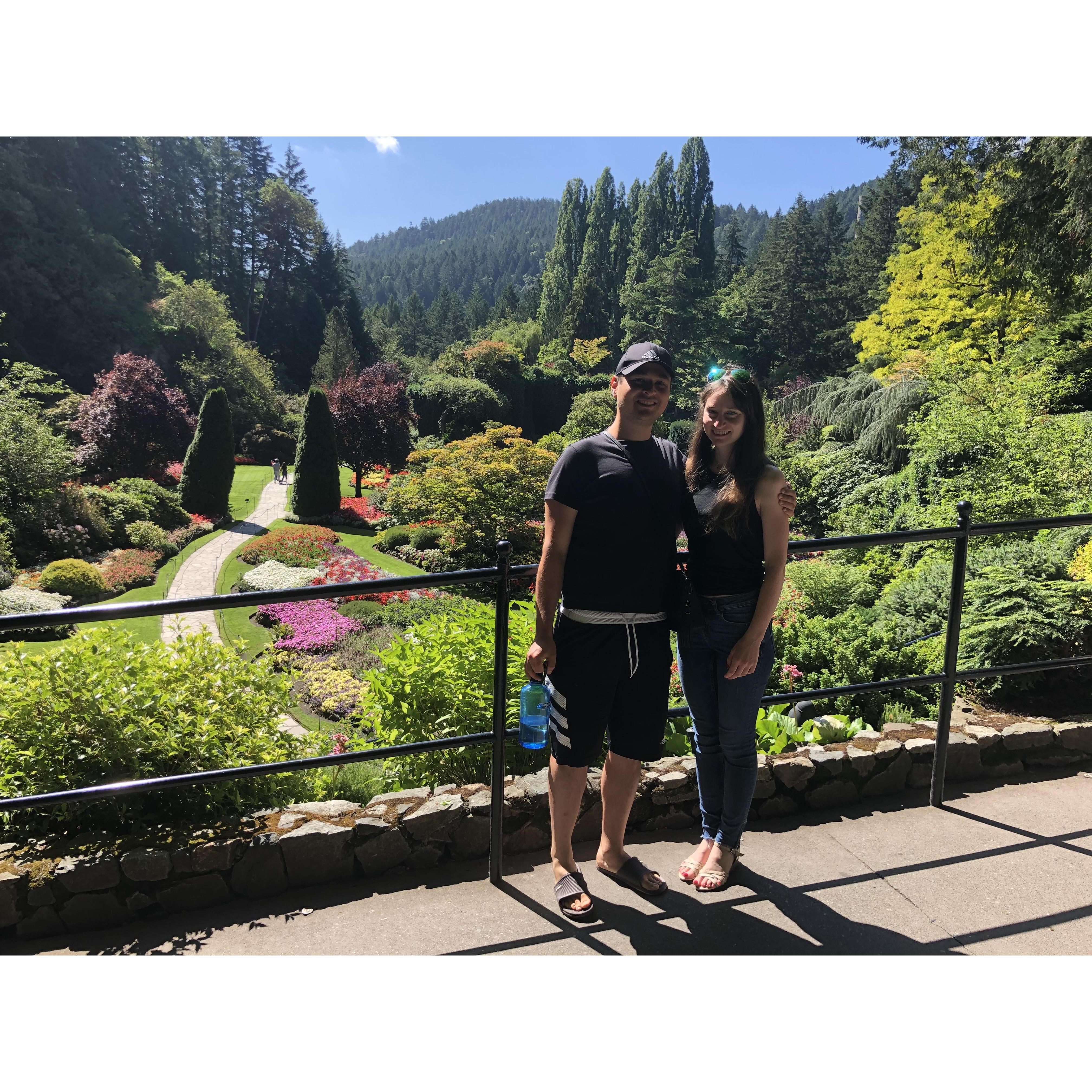 Buchart Gardens Victoria, BC