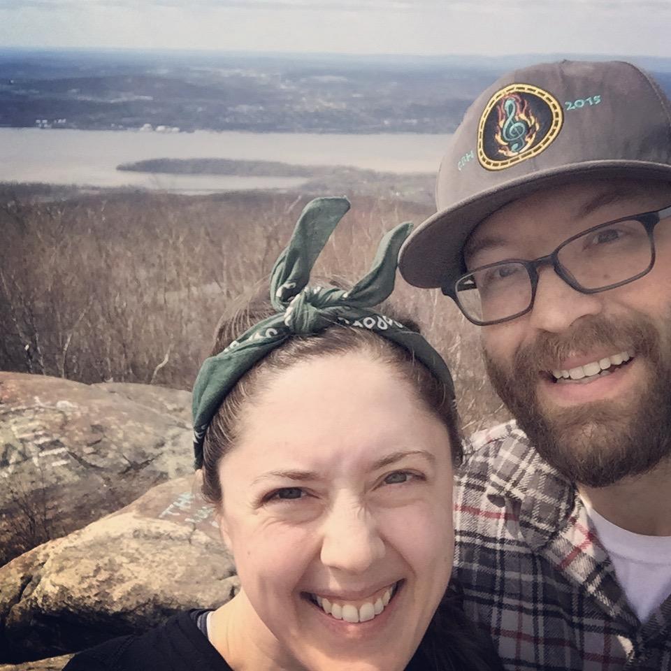 Spring hike up in the Hudson Valley. April 2017