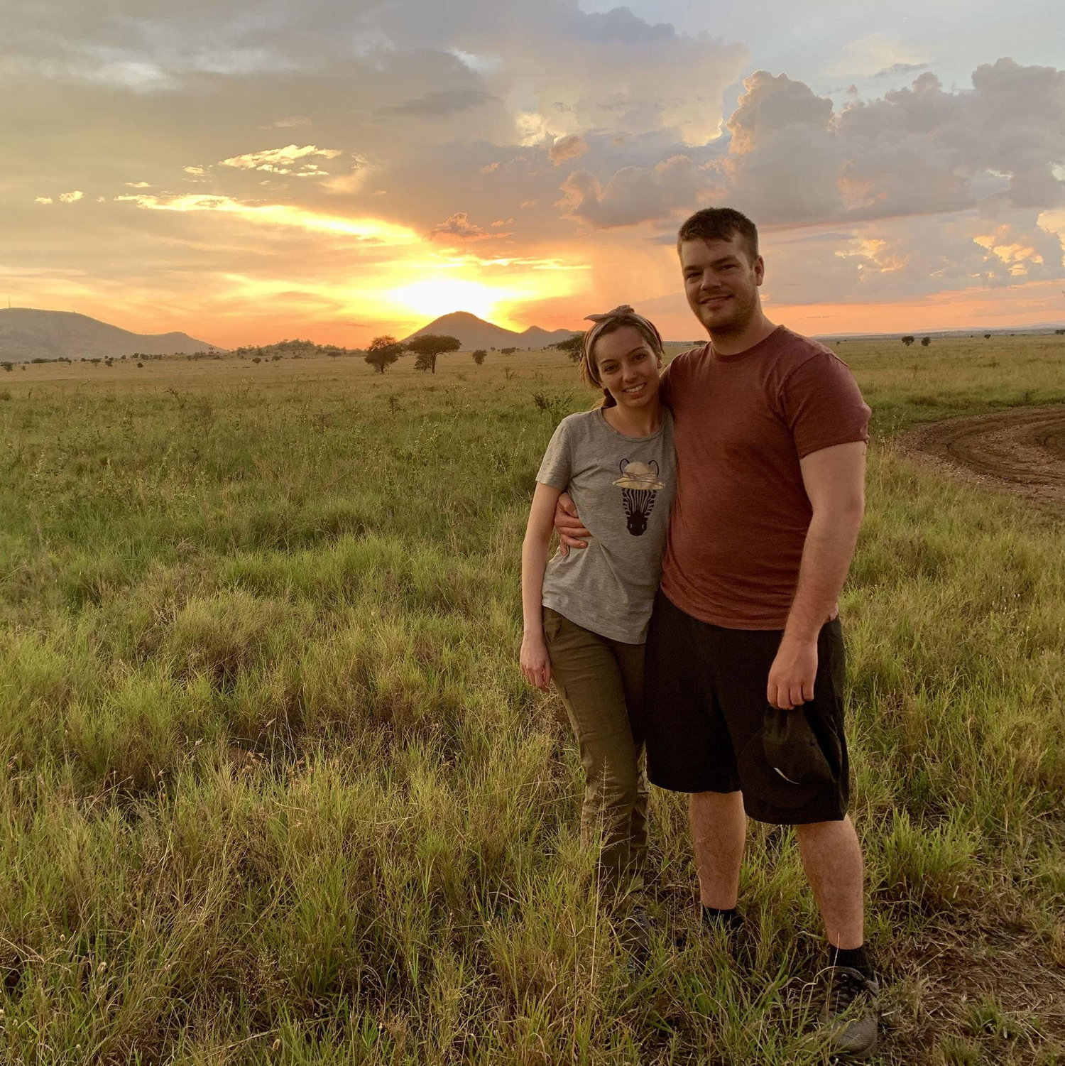 Our first international trip together - Serengeti National Park, Tanzania, May 2019
