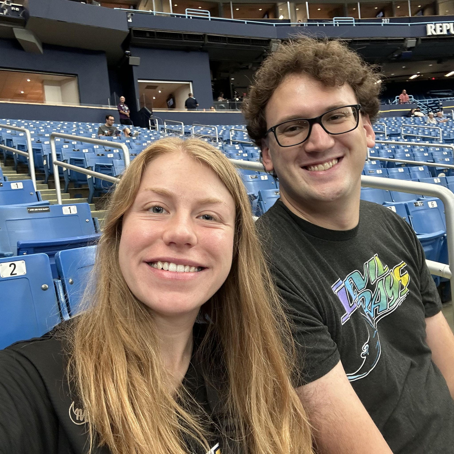 I made Jeff into a Rays fan