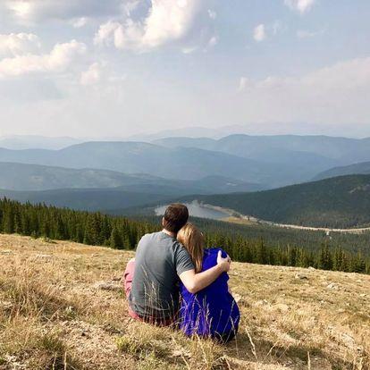 Some of our hikes and drives in Colorado were above the tree line.