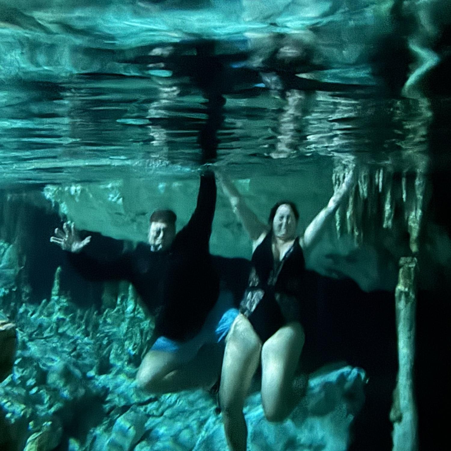 Underground cave Cenote