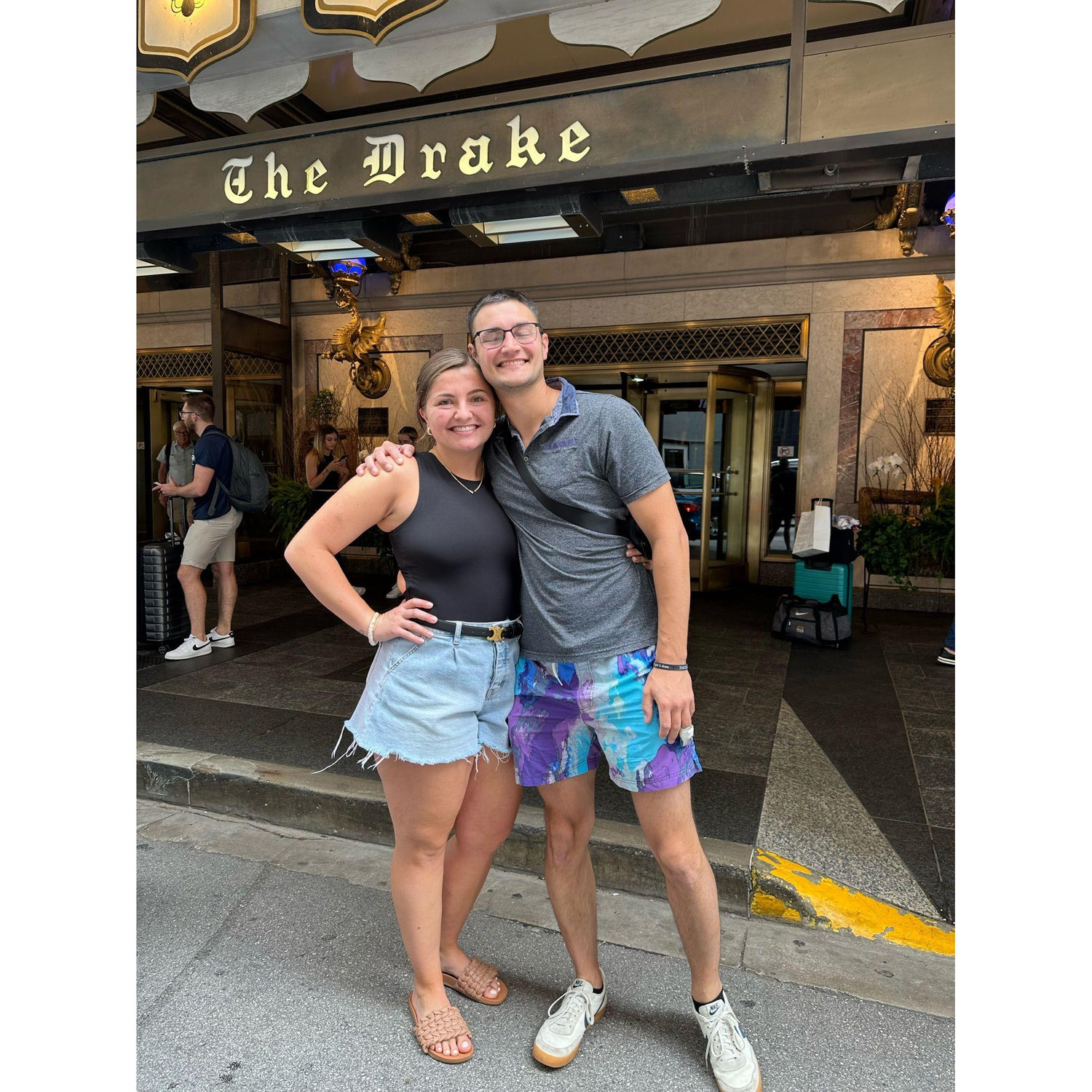 Engagement weekend at The Drake Hotel.
