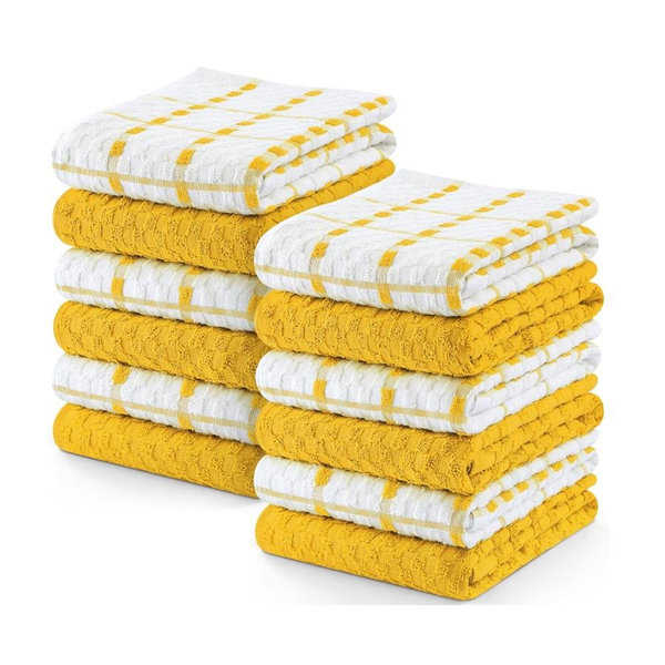 Cotton Kitchen Towels 12 Pack