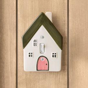 Emma Chamberlain Cottage Switch Plate - Green