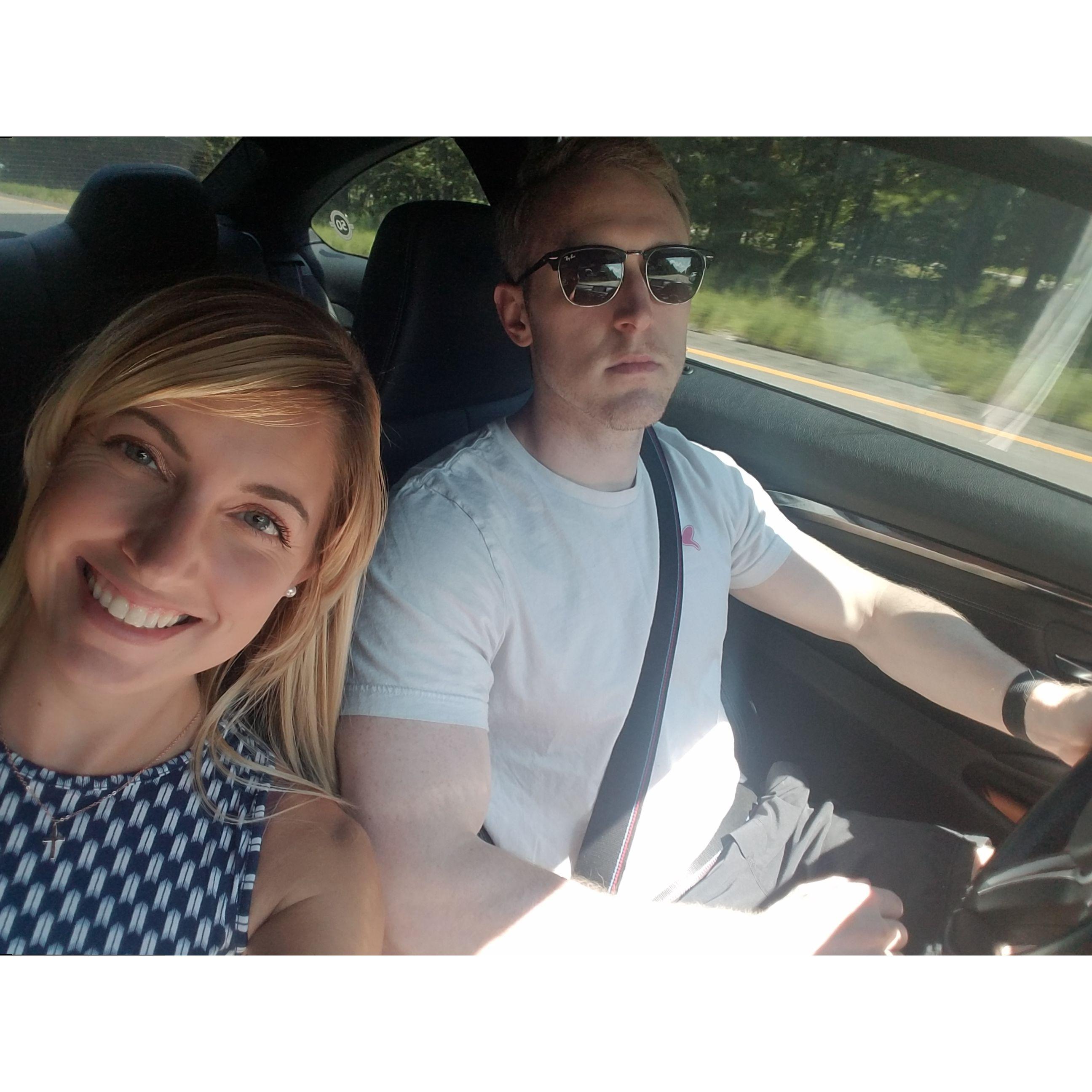 Driving to North Carolina to meet the Millers
