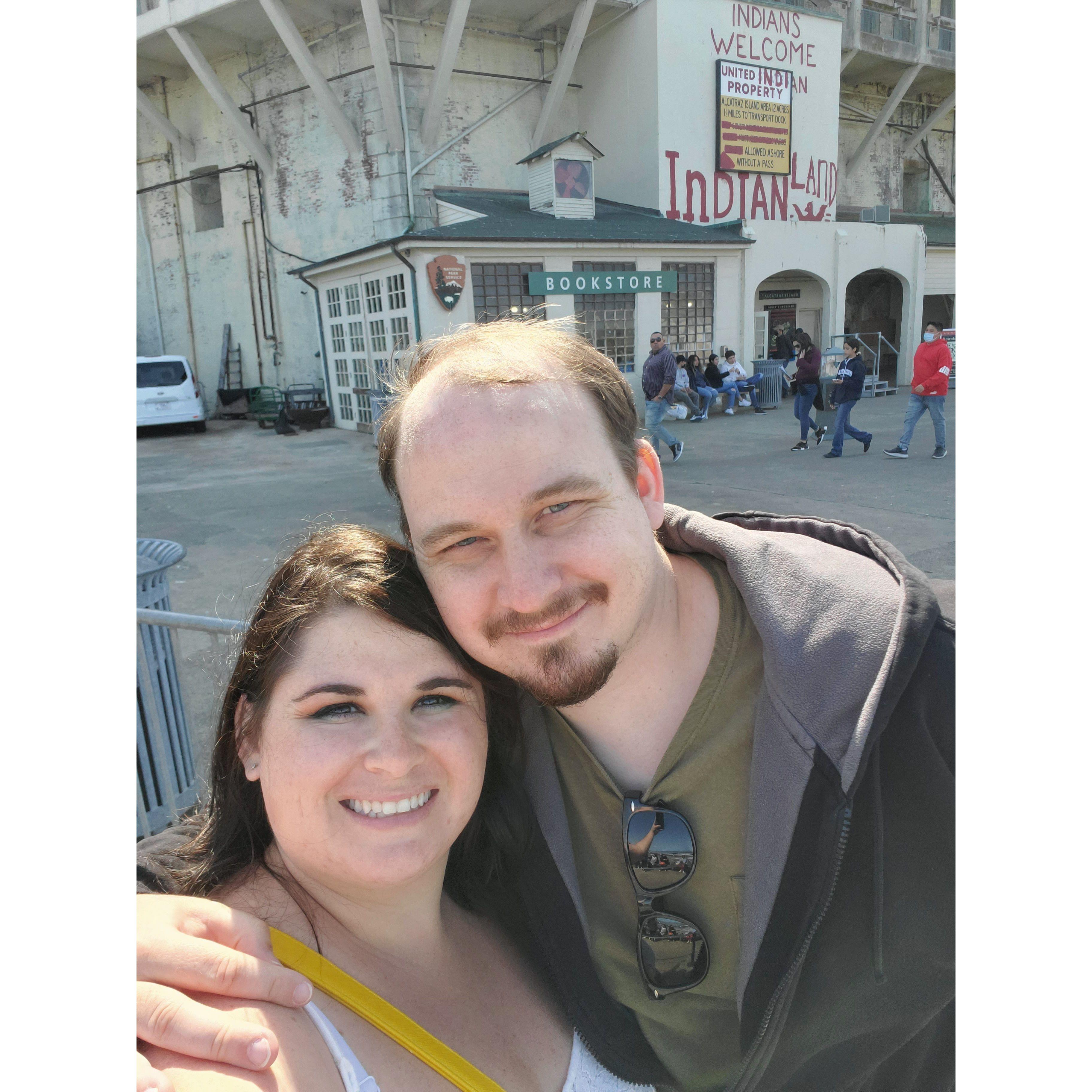 On Alcatraz Island