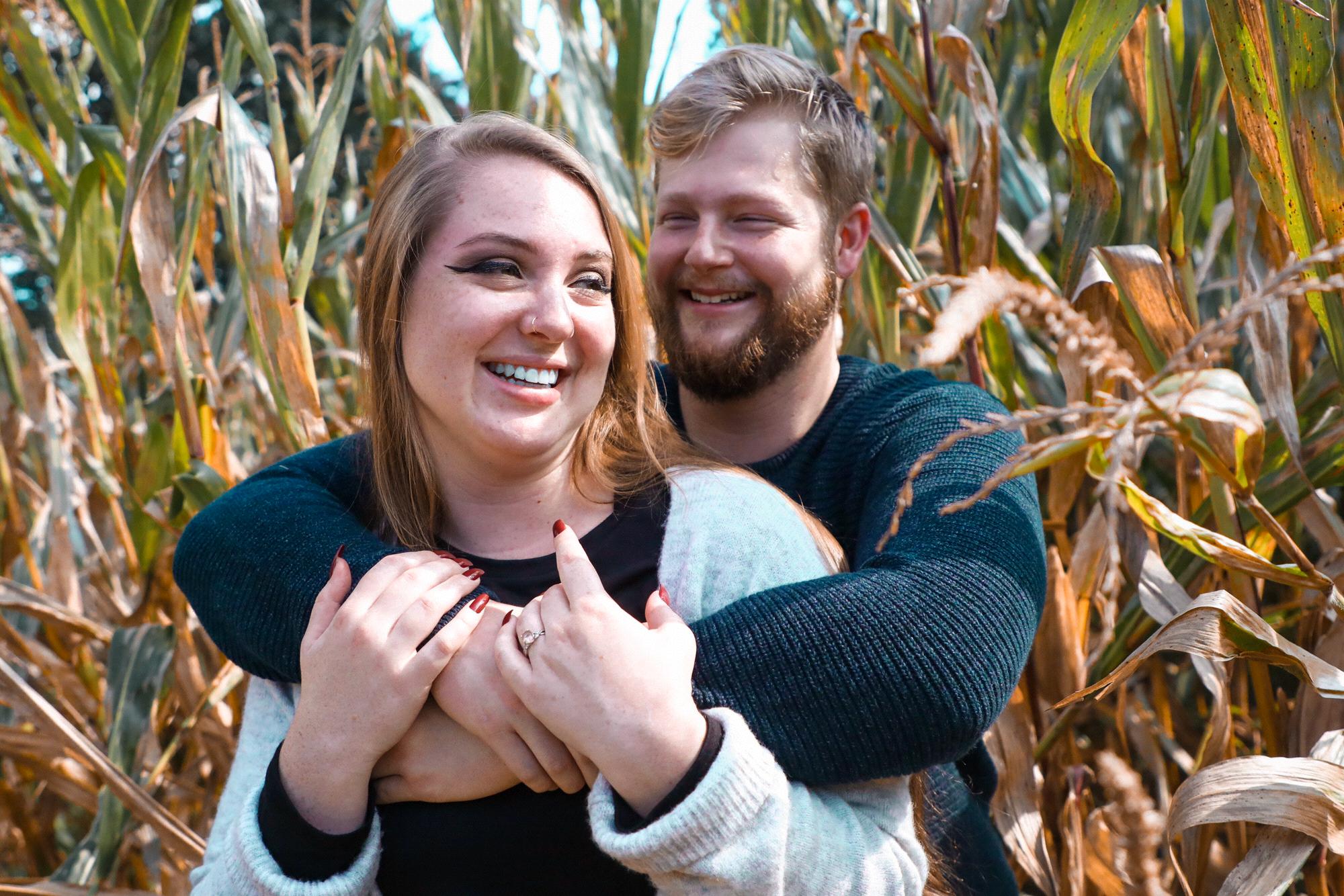Engagement Photos: Kerscher’s Orchard, Goshen, Indiana