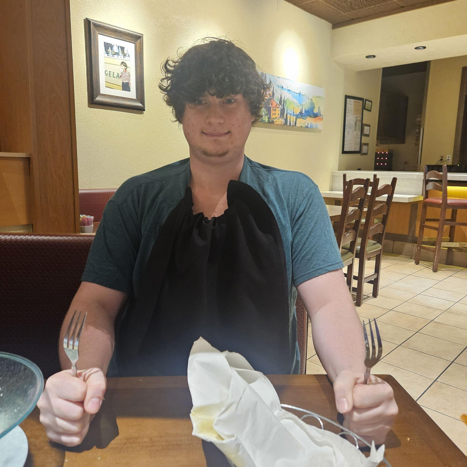 Man's gotta eat