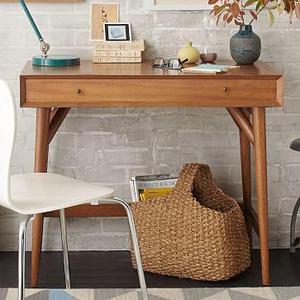 Mid-Century Mini Desk – Acorn