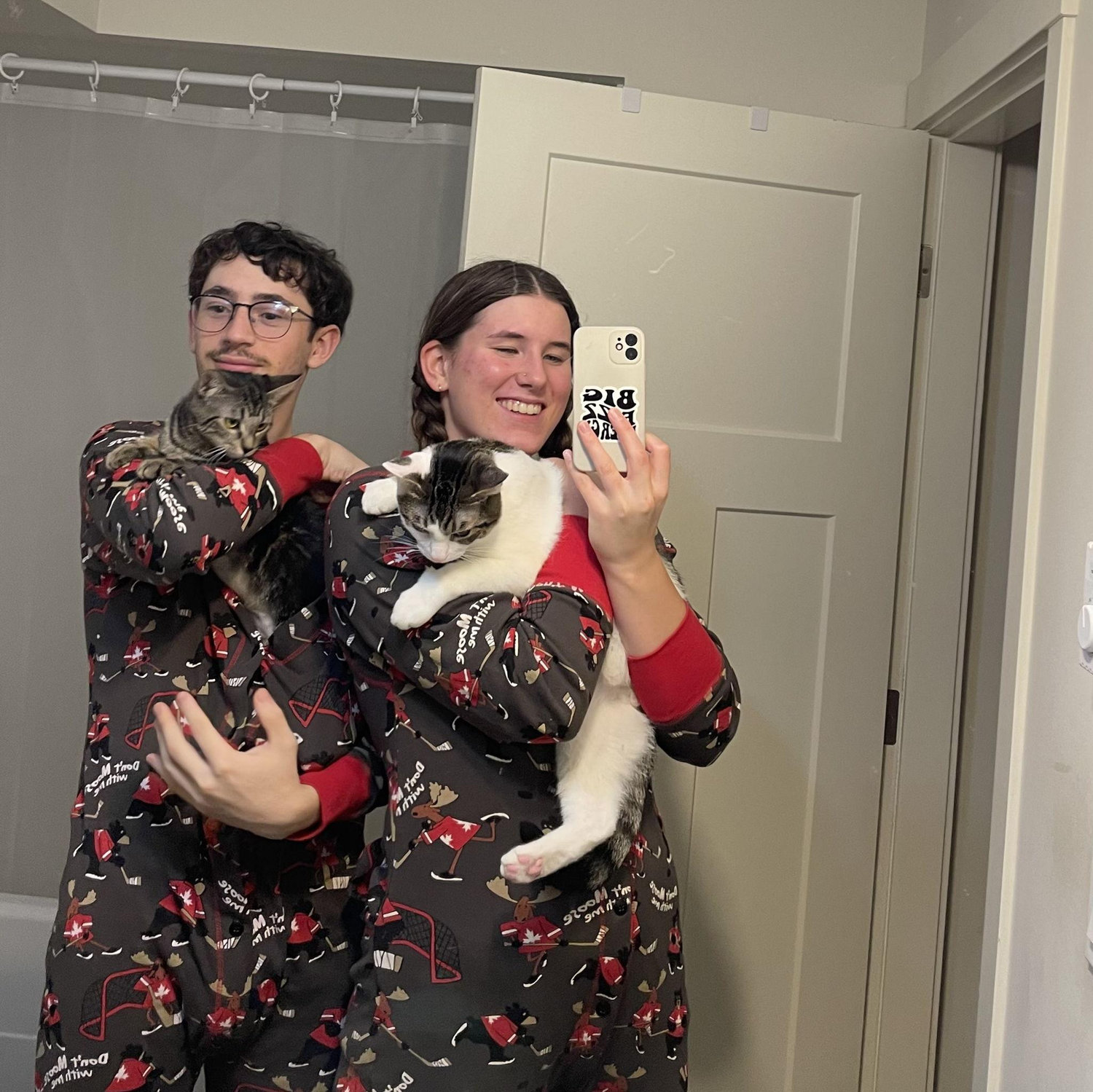 Matching Christmas PJ's!