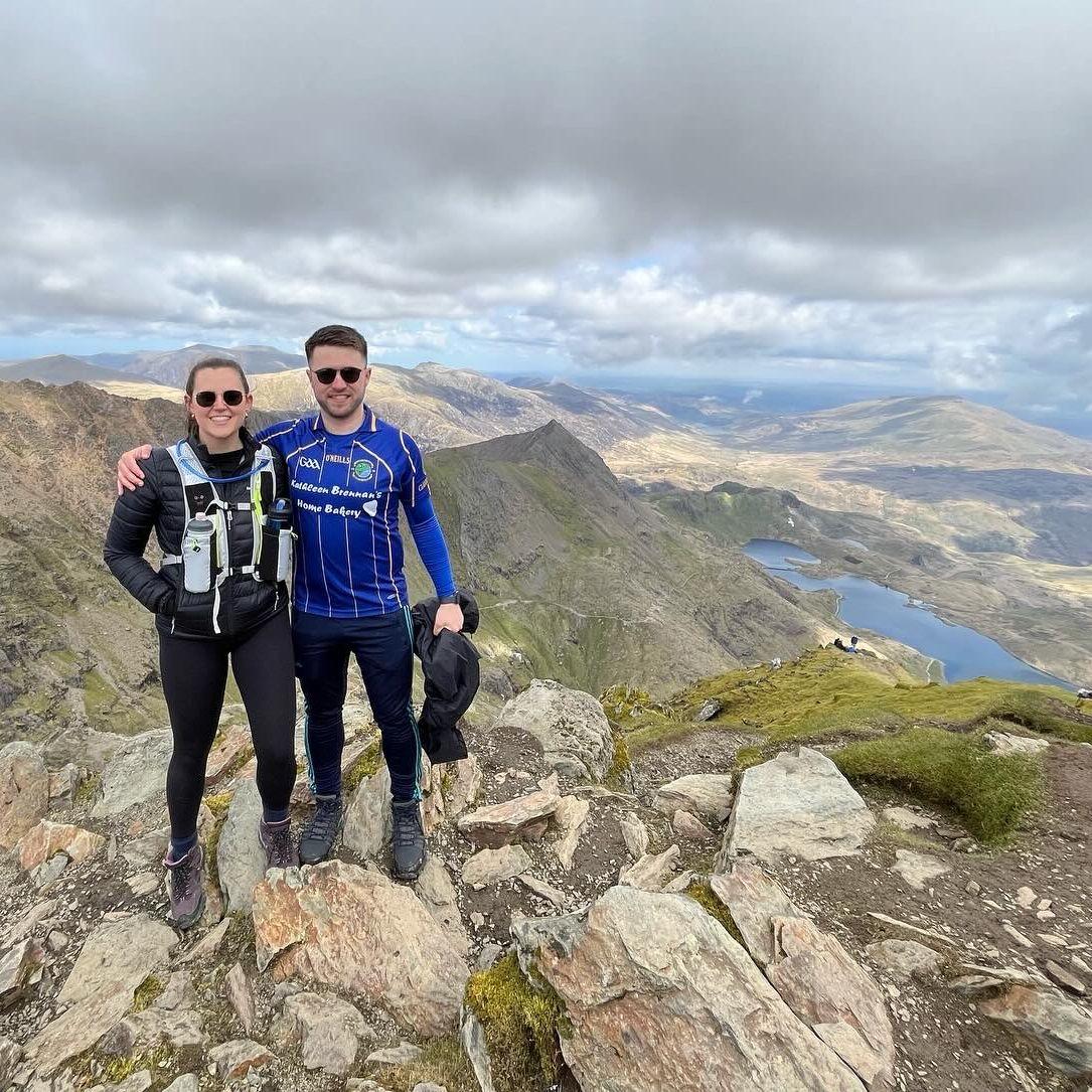 Hiked up Snowdon Mt in Wales