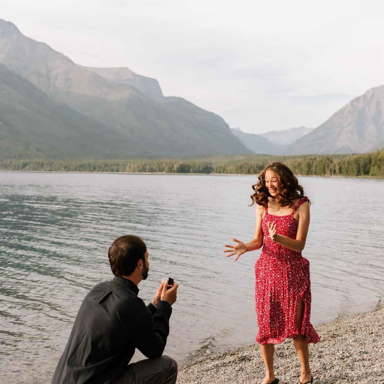 “My love, will you marry me?”