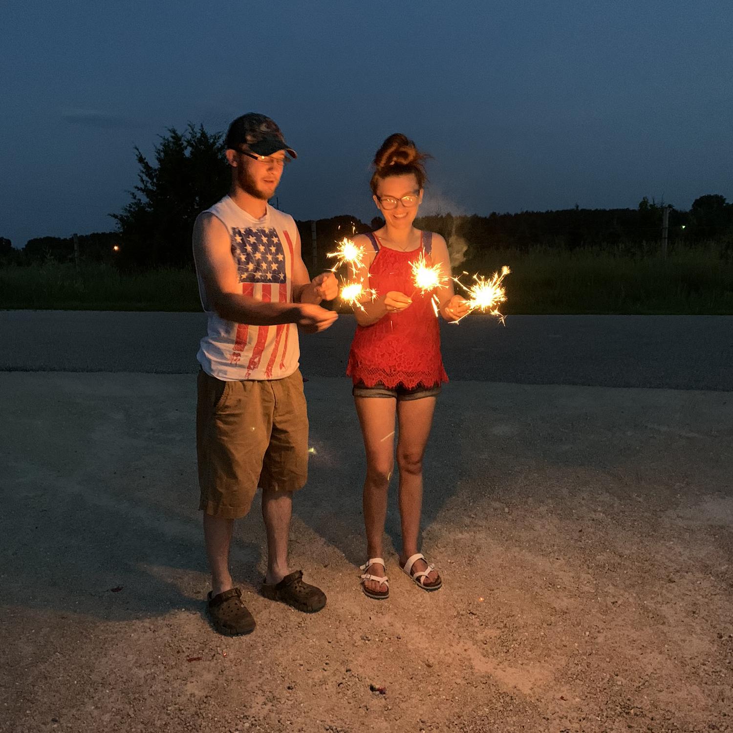 First Fourth of July together 🎆