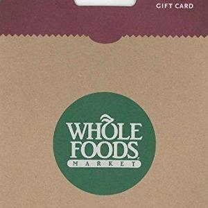 Whole Foods Gift Card