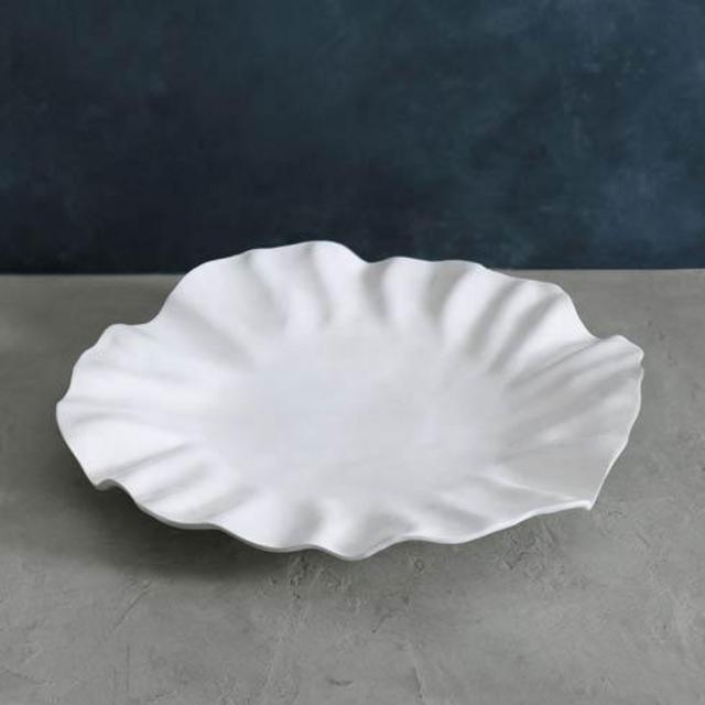 Beatriz Ball Vida Bloom Large Round Platter (White)