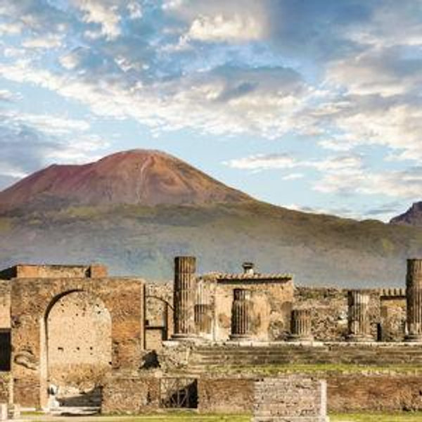 Train from Roma to Pompei for Two