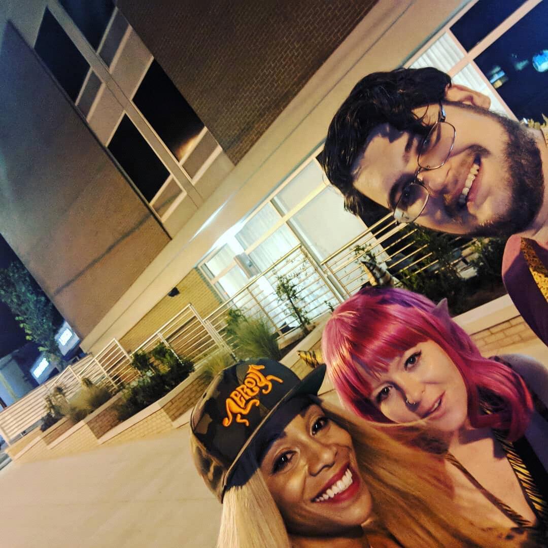Ridley and Autumn crashed DragonCon last year for one night only but we had a blast!