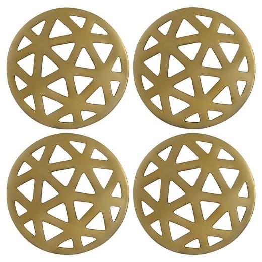 Thirstystone Coasters Set of 4 - Gold