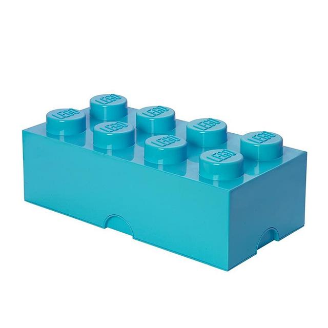 Room Copenhagen 8 LEGO Brick Box, Medium Azure