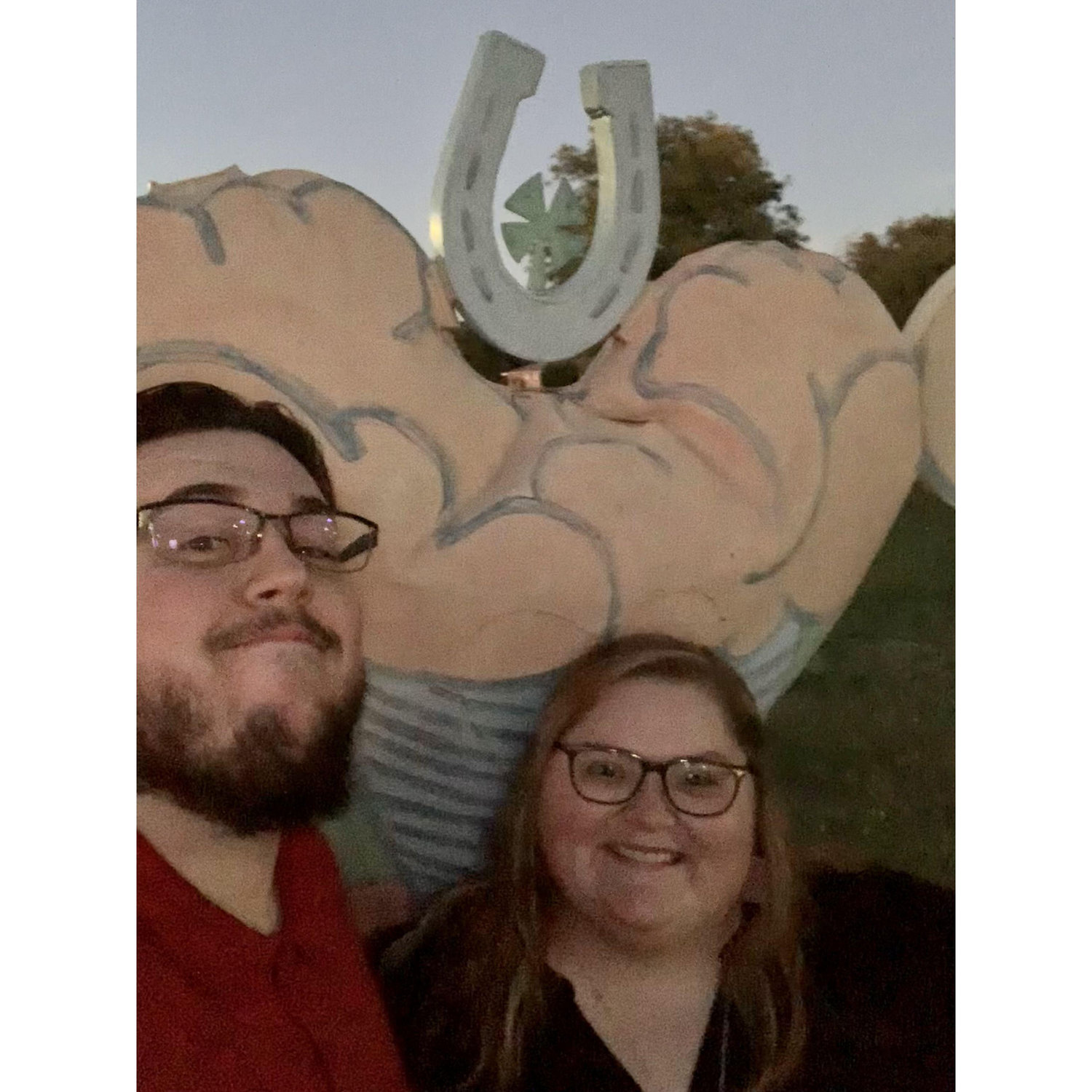 Manny & Clydos’ first photo together. This was taken towards the end of their first date, to remember the moment that they felt that connection.