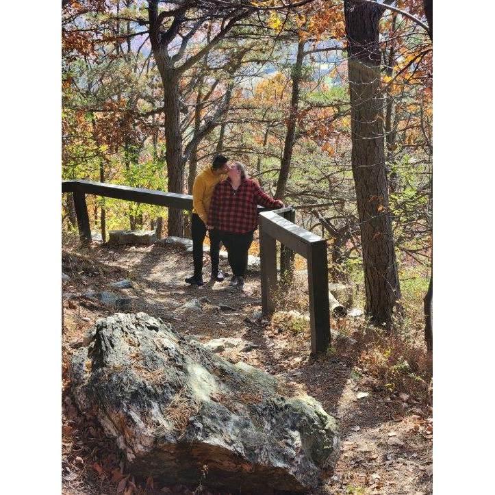 The day we decided to get Married at Gambrills State Park.