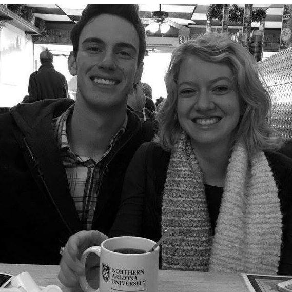 Our first ever pic together! 
Flagstaff 2015