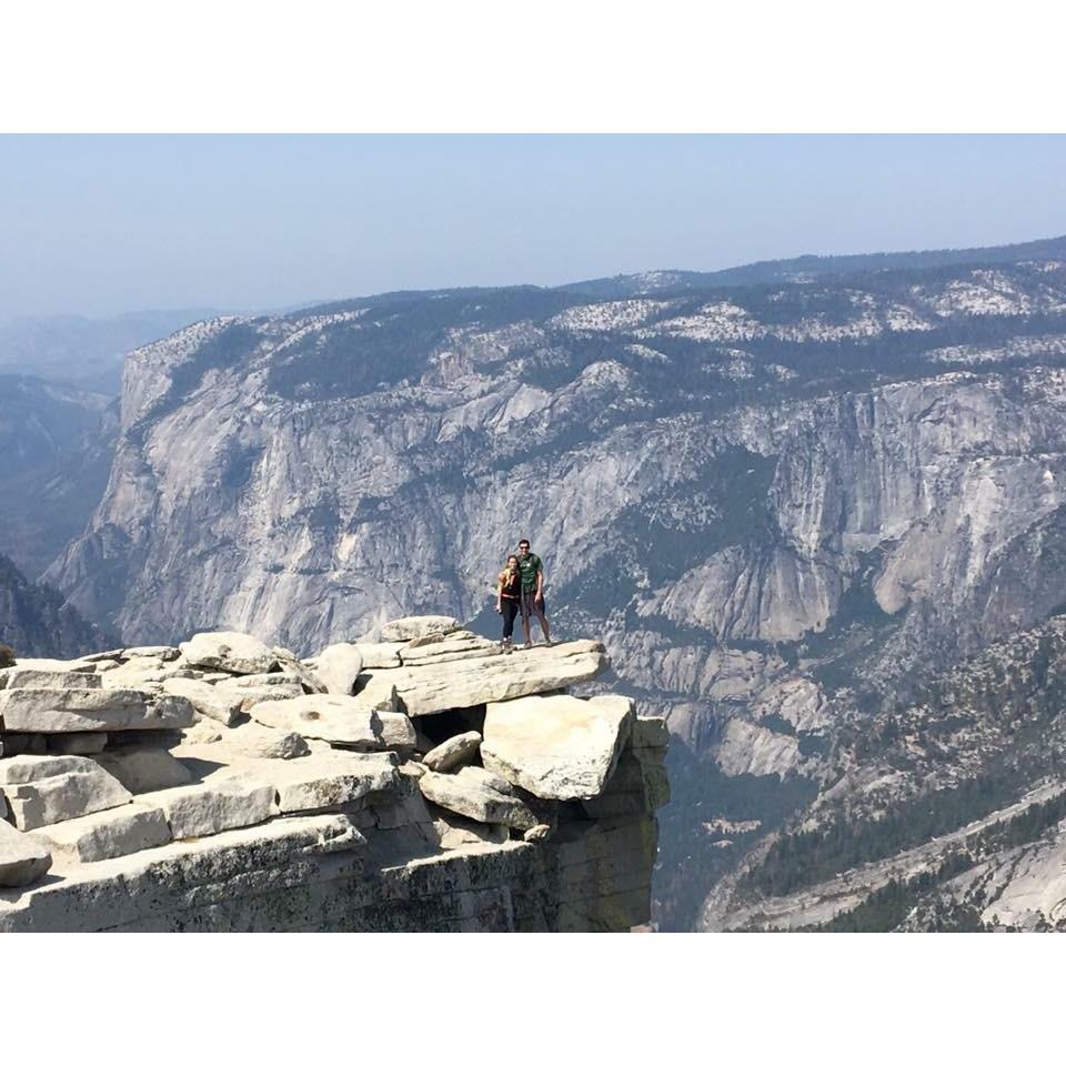 Summiting Half Dome