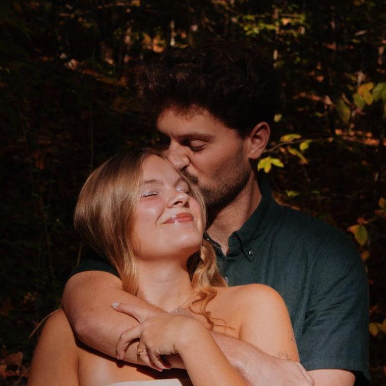 Engagement pictures! Taken October 2024, Forest Hill Park